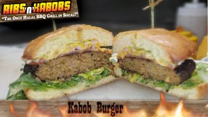 Chapli Kabob burger